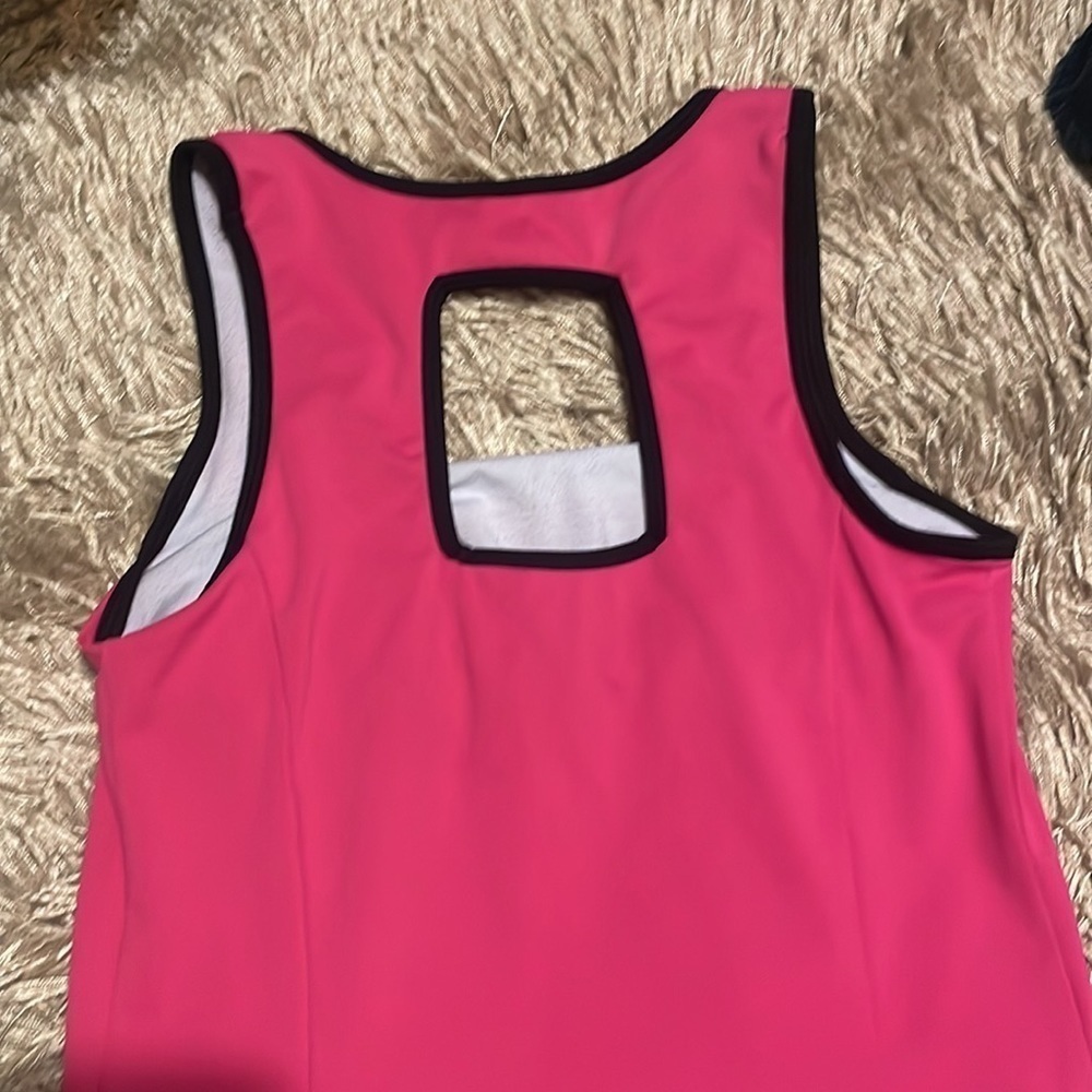 FILA Pink Fitted Tank Small - Picture 7 of 7